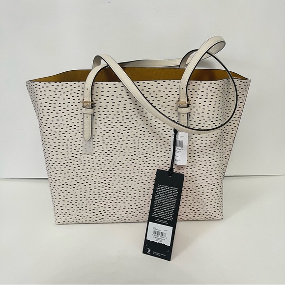 Coach Disney Mickey Mouse X Keith Haring Mollie Tote / Black, Gold & Chalk Multi - Picture 11 of 17